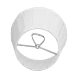 3PCS Cloth Lampshade E14 Clip On Fabric Lamp Cover for Chandelier Wall Lamp Office Home Decor(White ) - Extra Image