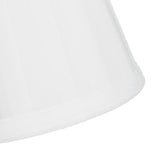 3PCS Cloth Lampshade E14 Clip On Fabric Lamp Cover for Chandelier Wall Lamp Office Home Decor(White ) - Extra Image