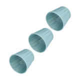 3PCS Cloth Lampshade E14 Clip On Fabric Lamp Cover for Chandelier Wall Lamp Office Home Decor(Dark Green ) - Top-Down View