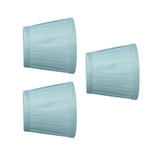 3PCS Cloth Lampshade E14 Clip On Fabric Lamp Cover for Chandelier Wall Lamp Office Home Decor(Dark Green ) - Low Angle