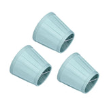 3PCS Cloth Lampshade E14 Clip On Fabric Lamp Cover for Chandelier Wall Lamp Office Home Decor(Dark Green )