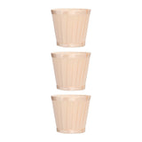 3PCS Cloth Lampshade E14 Clip On Fabric Lamp Cover for Chandelier Wall Lamp Office Home Decor(Light Gold ) - Top-Down View