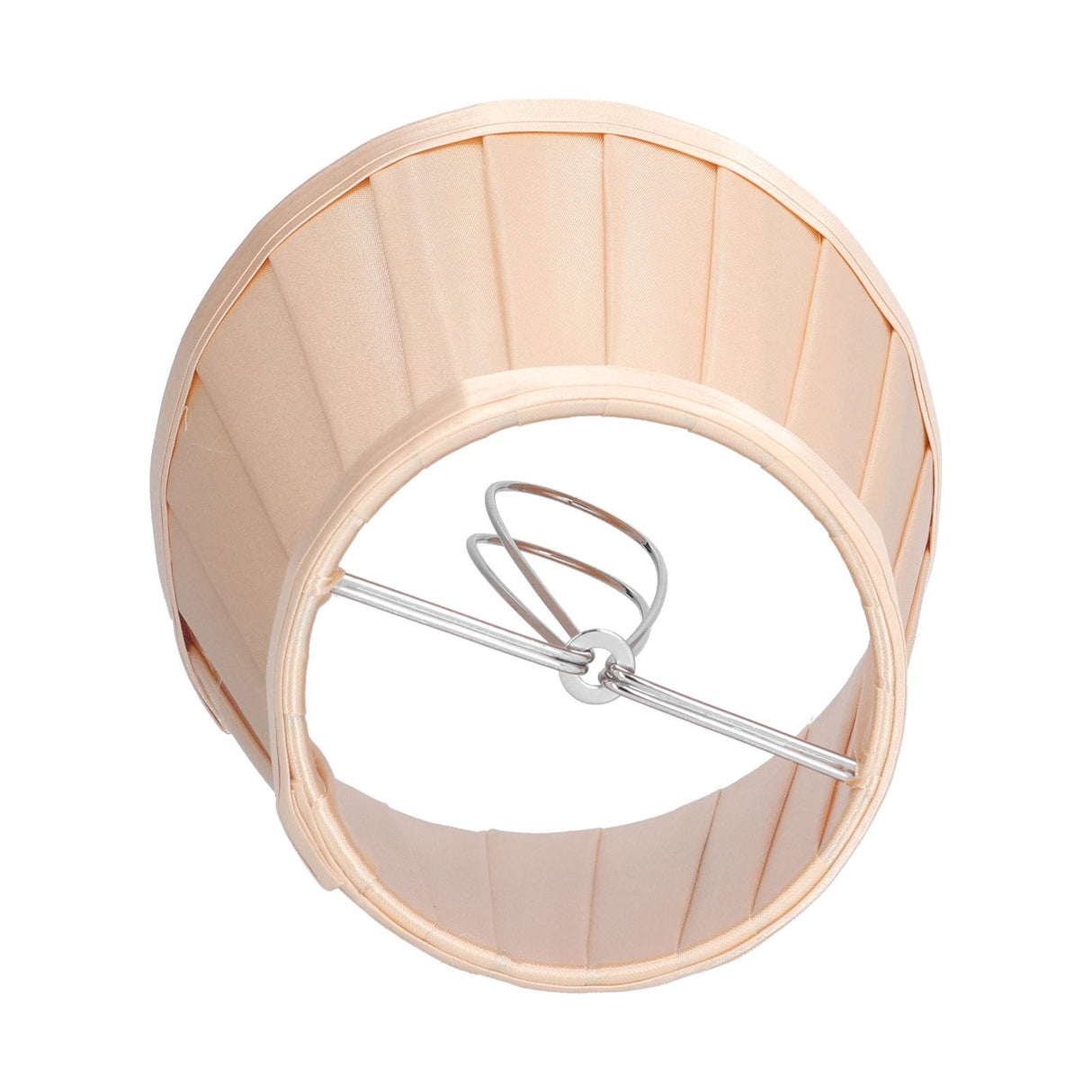 3PCS Cloth Lampshade E14 Clip On Fabric Lamp Cover for Chandelier Wall Lamp Office Home Decor(Light Gold )