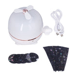 LED Star Sky Projection Lamp USB Powered Infrared Remote Control Night Light for Home Party - Front View