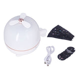 LED Star Sky Projection Lamp USB Powered Infrared Remote Control Night Light for Home Party - Side View