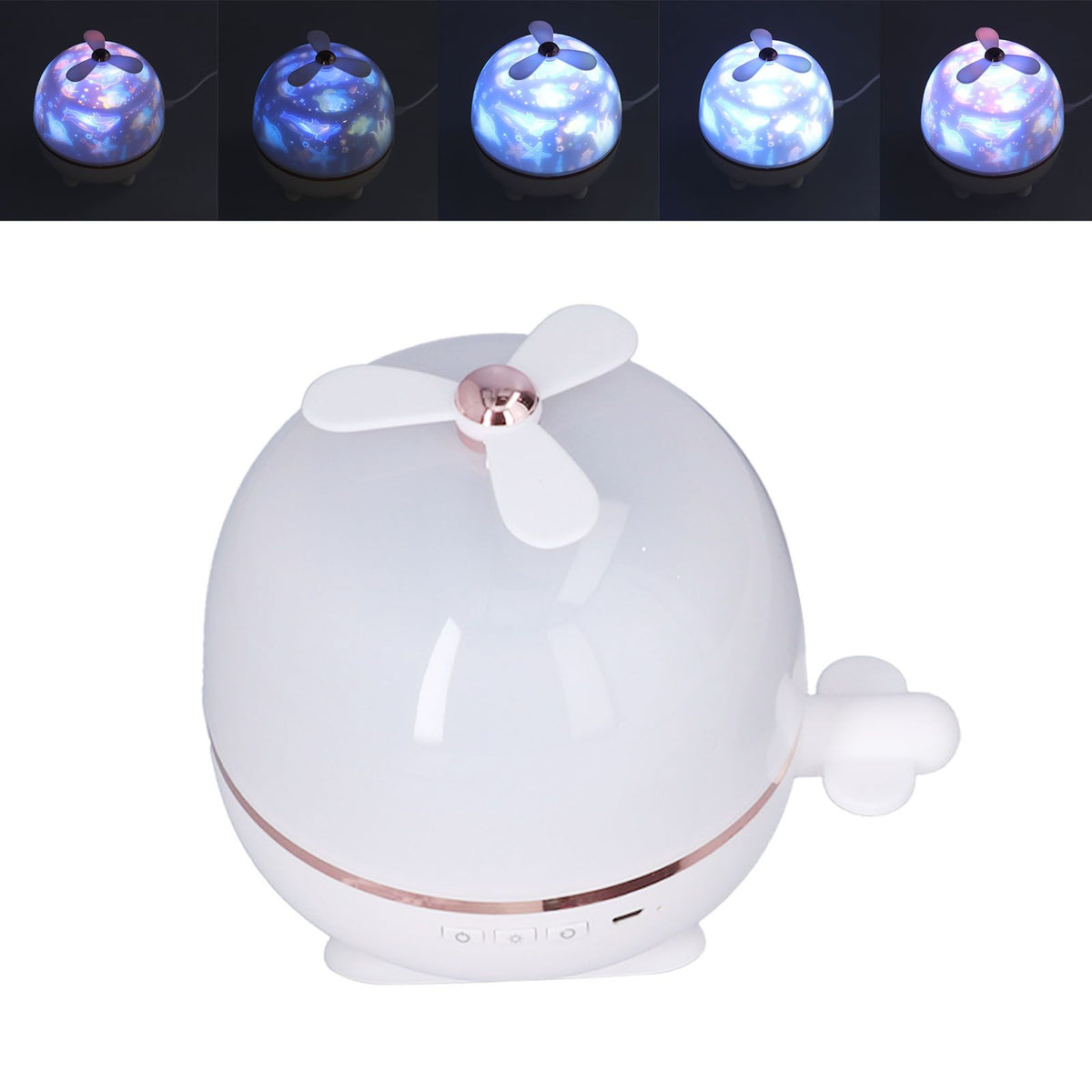LED Star Sky Projection Lamp USB Powered Infrared Remote Control Night Light for Home Party
