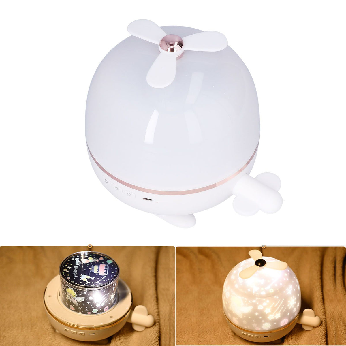 LED Star Sky Projection Lamp USB Powered Infrared Remote Control Night Light for Home Party