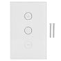 WiFi Curtain Switch Smart Touch Switch Wireless Remote Control Window Switch US 100‑240V