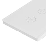 WiFi Curtain Switch Smart Touch Switch Wireless Remote Control Window Switch US 100‑240V