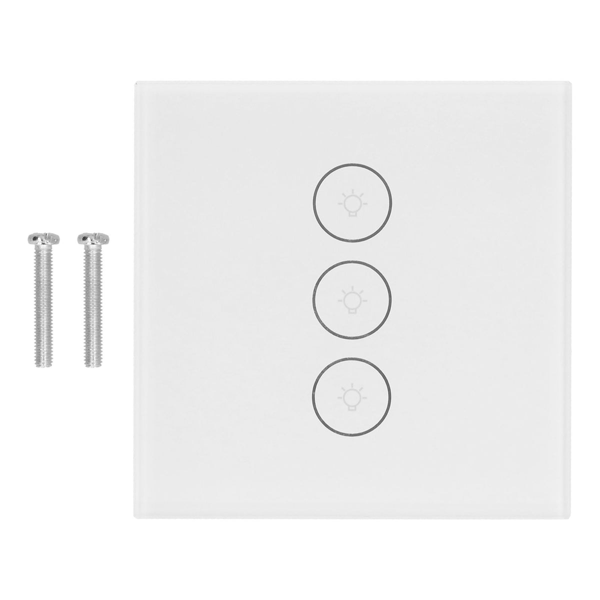 WiFi Smart Wall Light Switch Glass Panel Touch Remote Voice Control Light Switch