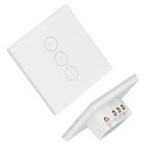 WiFi Smart Wall Light Switch Glass Panel Touch Remote Voice Control Light Switch