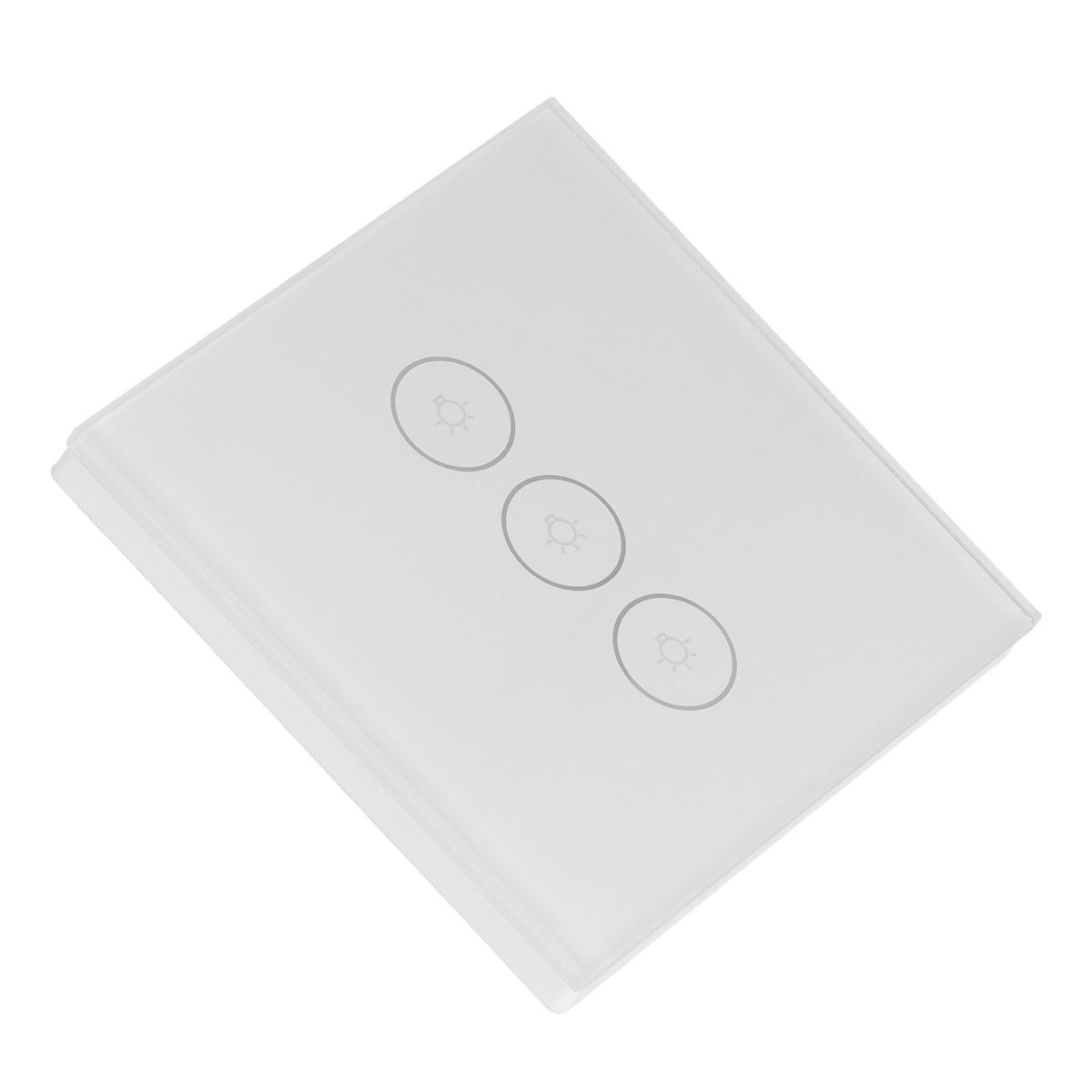 WiFi Smart Wall Light Switch Glass Panel Touch Remote Voice Control Light Switch