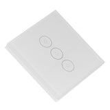 WiFi Smart Wall Light Switch Glass Panel Touch Remote Voice Control Light Switch