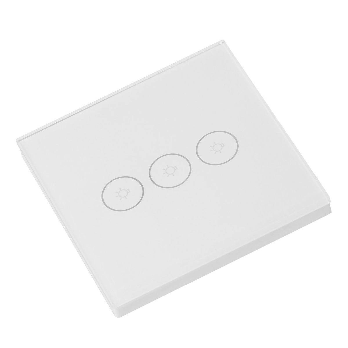 WiFi Smart Wall Light Switch Glass Panel Touch Remote Voice Control Light Switch