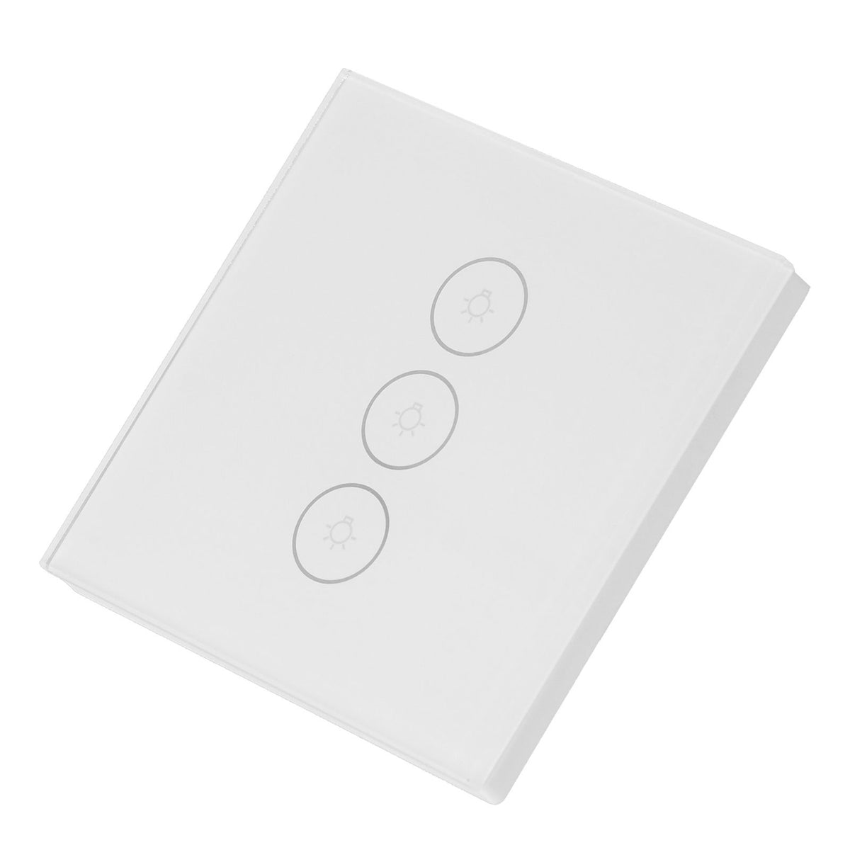 WiFi Smart Wall Light Switch Glass Panel Touch Remote Voice Control Light Switch