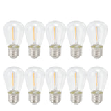 10pcs LED Bulbs Retro Cute Adjustable Energy Saving Antique Incandescent Bulb for Decorations