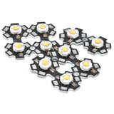 10Pcs Ultra Bright LED Chip 3V DIY Light Beads for Ceiling Light Downlight Flashlight Table LampWarm Light 3000K 3W - Side View