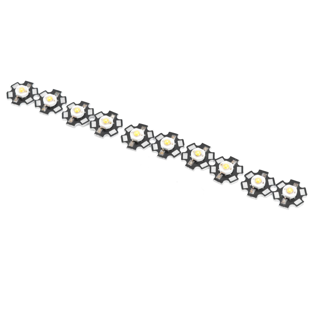10Pcs Ultra Bright LED Chip 3V DIY Light Beads for Ceiling Light Downlight Flashlight Table LampWarm Light 3000K 3W