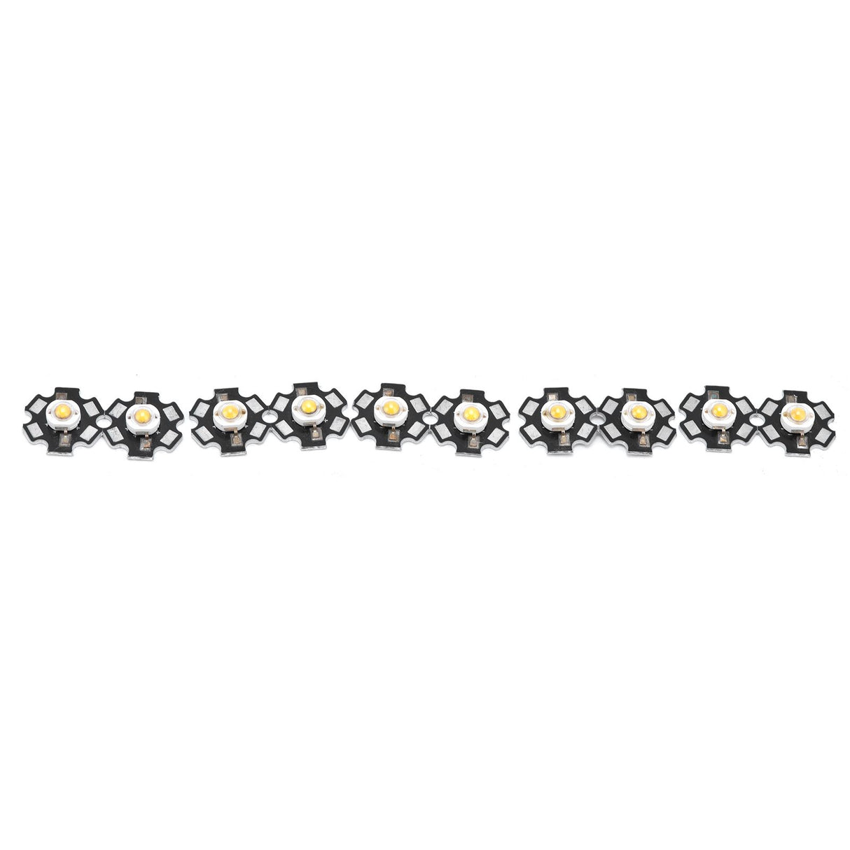 10Pcs Ultra Bright LED Chip 3V DIY Light Beads for Ceiling Light Downlight Flashlight Table LampWarm Light 3000K 3W