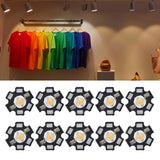 10Pcs Ultra Bright LED Chip 3V DIY Light Beads for Ceiling Light Downlight Flashlight Table LampWarm Light 3000K 3W