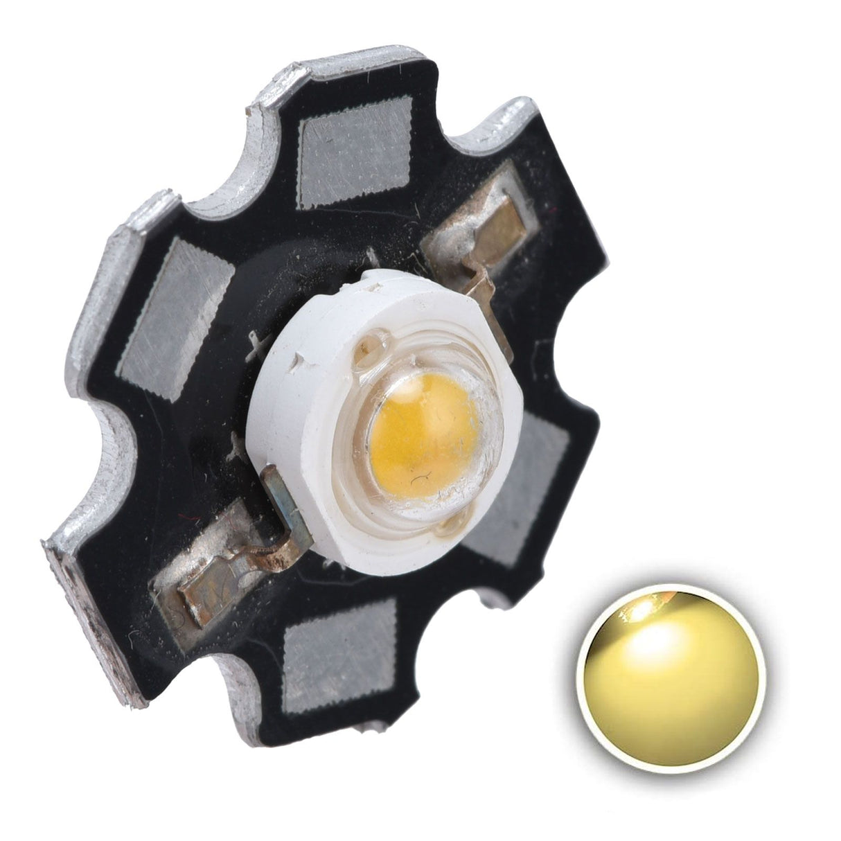 10Pcs Ultra Bright LED Chip 3V DIY Light Beads for Ceiling Light Downlight Flashlight Table LampWarm Light 3000K 3W