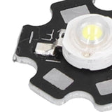 10PCS 1W LED Chip Highlight DIY Light Beads with Aluminum Base 6500k 90lm 20mm White Light