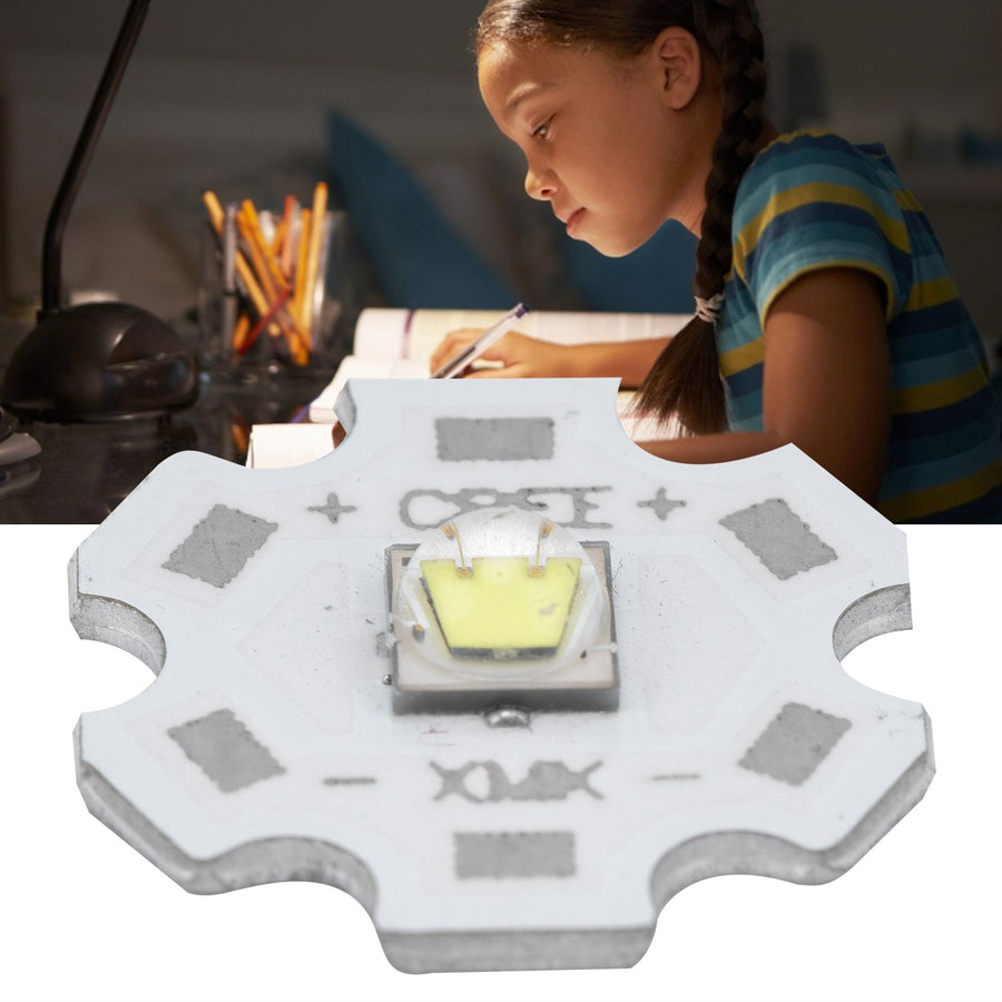 LED Chip Power 10W Heat Dissipation Durable Energy Saving Light Source Lamp Beads for FlashlightWarm Light