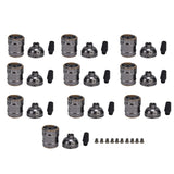 10Pcs Retro Lamp Holder Durable Elegant Aluminum Ceiling Bulb Socket for E26 E27 Bulb