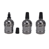 10Pcs Retro Lamp Holder Durable Elegant Aluminum Ceiling Bulb Socket for E26 E27 Bulb