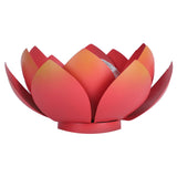 Lotus Lamp LED Water Proof No Need Install Widely Used Solar Garden Light for Lawn Table Floor - Front View
