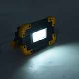 Mini LED Flood Light COB Emergency Flood Light USB Charging Double Square Camping Light Tent Work Light for Outdoor - Extra Image