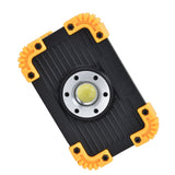 LED Emergency Flood Light Mini COB Work Light Portable Round USB Charging Camping Light for Outdoor - Side View