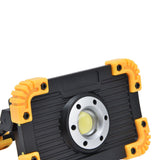 LED Emergency Flood Light Mini COB Work Light Portable Round USB Charging Camping Light for Outdoor - Extra Image