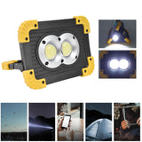 Mini Camping Light Portable Multifunctional Emergency COB Rechargeable Flood Light for Outdoor