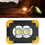 Mini Camping Light Portable Multifunctional Emergency COB Rechargeable Flood Light for Outdoor