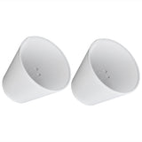 2PCS Fabric Lampshade European Style Clip On Lamp Shade for E14 Screw Chandelier Wall LampPT06 Beige