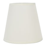 2PCS Fabric Lampshade European Style Clip On Lamp Shade for E14 Screw Chandelier Wall LampPT07 White