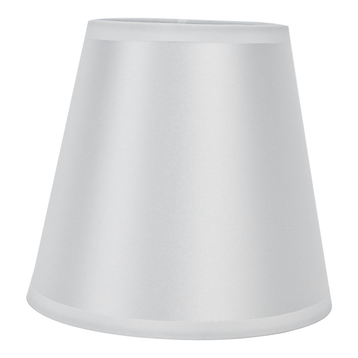 2PCS Modern Fabric Lampshade Clip On Wall Lamp Chandelier Lamp Shade for E14 Screw Table LightPT10 White