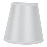 2PCS Modern Fabric Lampshade Clip On Wall Lamp Chandelier Lamp Shade for E14 Screw Table LightPT10 White - Extra Image