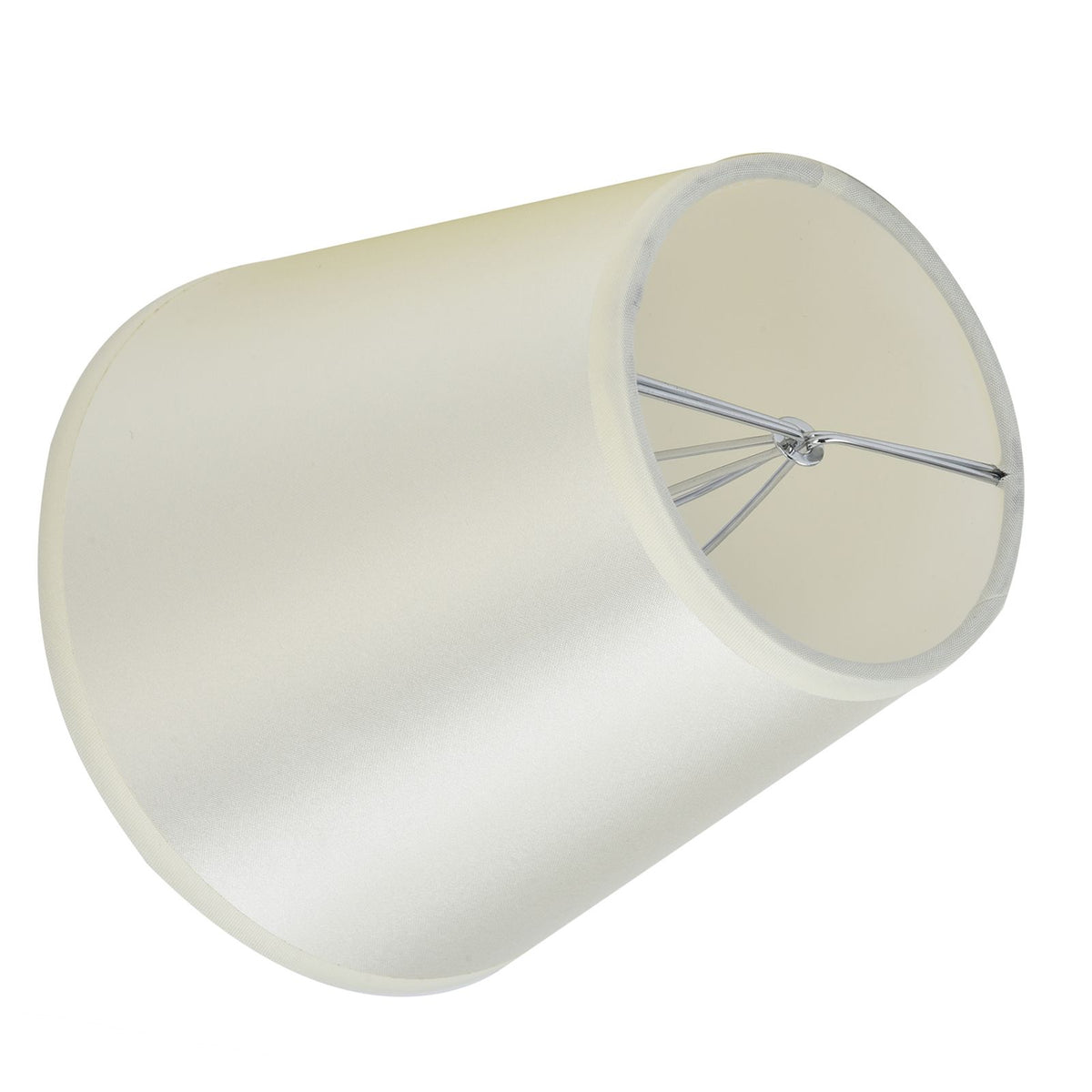 2PCS Modern Fabric Lampshade Clip On Wall Lamp Chandelier Lamp Shade for E14 Screw Table LightPT11 Beige