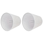 2PCS Table Lamp Shade Cover Fabric Clip On Lampshade for E14 Screw Candlestick Lamp ChandelierPT09 Linen