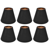 6PCS Fabric Lamp Shade Cloth Clip On Lampshade for E14 Table Chandelier Floor Light Wall Lamp Bedroom Decor