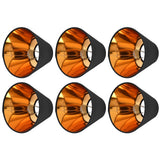 6PCS Fabric Lamp Shade Cloth Clip On Lampshade for E14 Table Chandelier Floor Light Wall Lamp Bedroom Decor - Side View