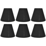 6PCS Fabric Lamp Shade Cloth Clip On Lampshade for E14 Table Chandelier Floor Light Wall Lamp Bedroom Decor