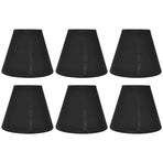 6PCS Fabric Lamp Shade Cloth Clip On Lampshade for E14 Table Chandelier Floor Light Wall Lamp Bedroom Decor