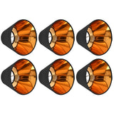 6PCS Fabric Lamp Shade Cloth Clip On Lampshade for E14 Table Chandelier Floor Light Wall Lamp Bedroom Decor - Low Angle