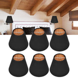 6PCS Fabric Lamp Shade Cloth Clip On Lampshade for E14 Table Chandelier Floor Light Wall Lamp Bedroom Decor - Extra Image