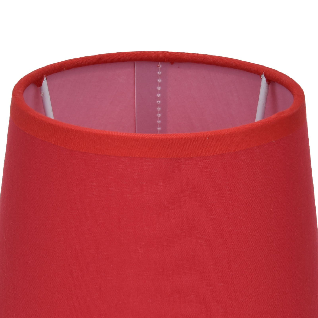 2Pcs Indoor Lamp Shade European Style Fabric Lampshade for E14 Chandelier Table Lamp Floor LampPX16 Red