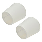 2Pcs Indoor Lamp Shade European Style Fabric Lampshade for E14 Chandelier Table Lamp Floor LampPX17 Beige
