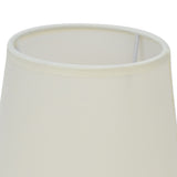 2Pcs Indoor Lamp Shade European Style Fabric Lampshade for E14 Chandelier Table Lamp Floor LampPX17 Beige